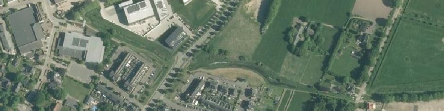bovenaanzicht van het projectgebied